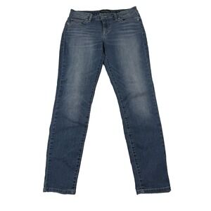 Lucky Brand Lolita Super Skinny Jeans Womens 8 29 (28x27) Blue Mid Rise Stretch